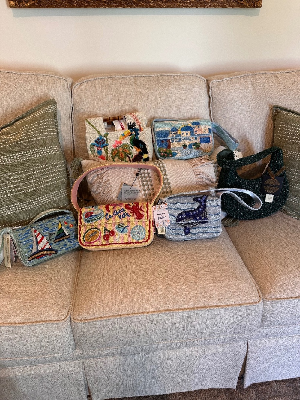 Beaded bags